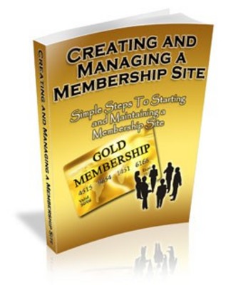 Product picture Create and Manage Your Own Membership Site